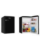 AMICA KS15617MS Retro hűtőszekrény